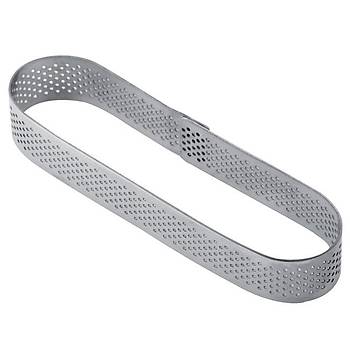 ntime - Delikli Tart Kalb - Oval 8x3 cm Ykseklik 2 cm