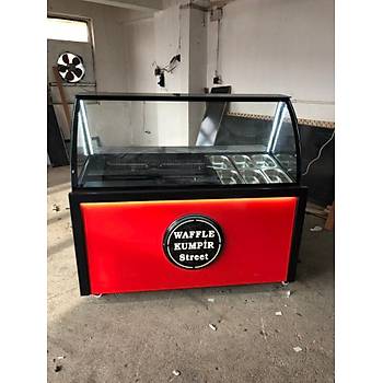 Waffle ve Kumpir Dolab Red Model