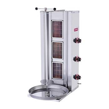 Ikgaz - SilverInox Dner Oca, 3 Radyanl, Doalgazl
