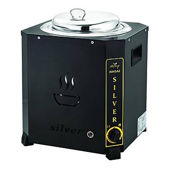Ikgaz - Jumbo orba Kazan - 9 Litre - Siyah Renk