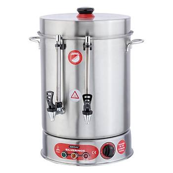 Ikgaz - kazl Metal Musluklu ay Makinesi - 80 Bardak - 9 Litre