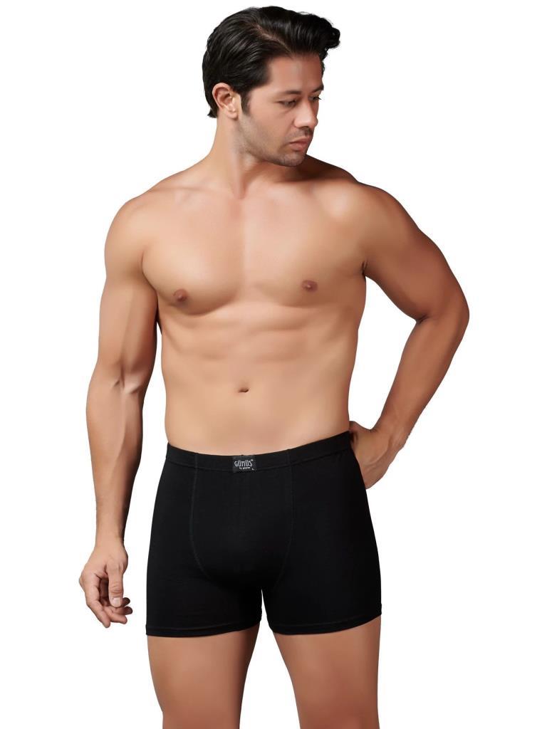 Gümüş Erkek Modal Elastan Boxer 7009