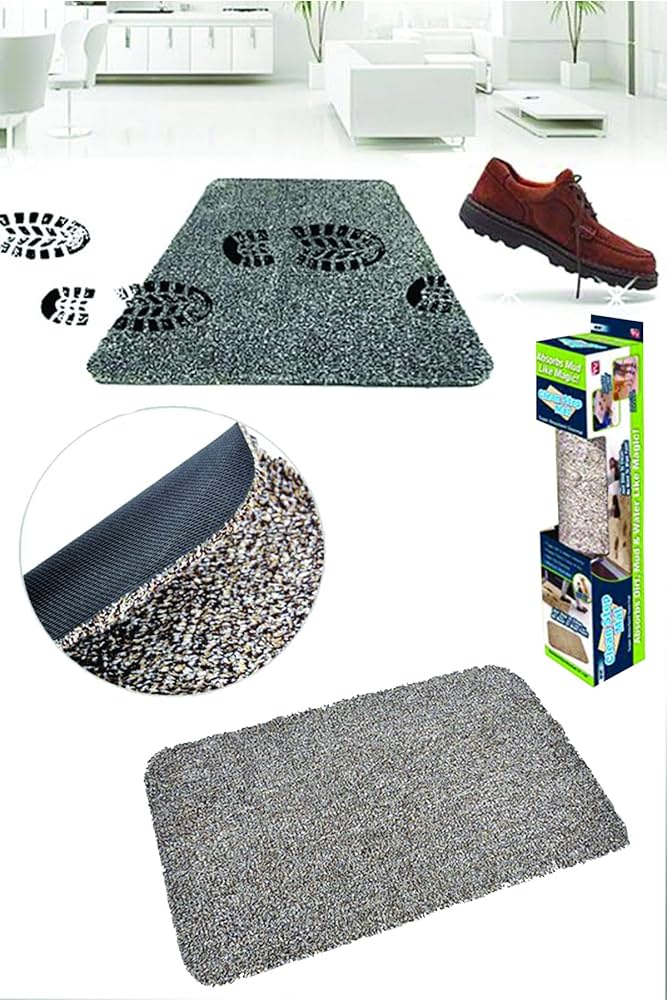 Yıkanabilir Mikrofiber Kir Toz Emici İç-dış Ortam Paspas