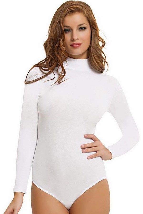 6 Adet Nbb Bayan Balıkçı Yaka Uzun Kollu Çıtçıtlı Body 2960