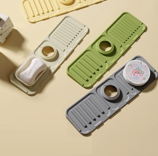 30 Adet Mutfak Banyo Lavabo Kenarı Silikon Mat Gri