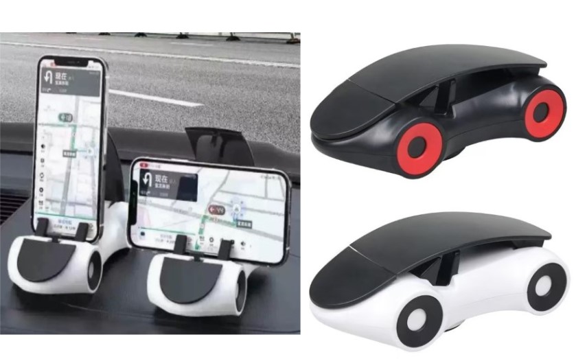 30 Adet Araba Tasarımlı Araç İçi Telefon Tutucu 360 Dönebilen Ayarlı