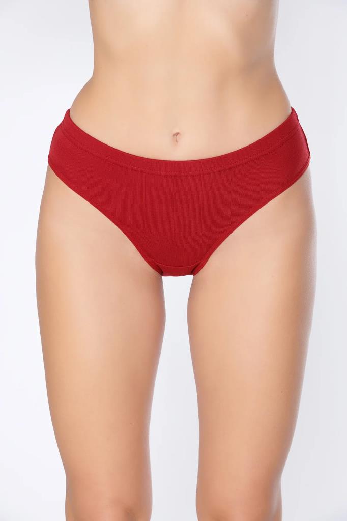 12 Adet Tutku Elit Bayan Bambu Kombel Bikini Külot Karışık Renk 2710