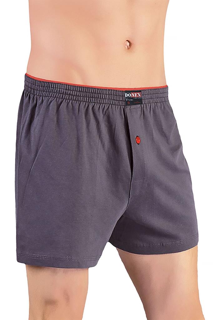 6 Adet Donex Erkek Pamuklu Düz Renk Penye Boxer 2303