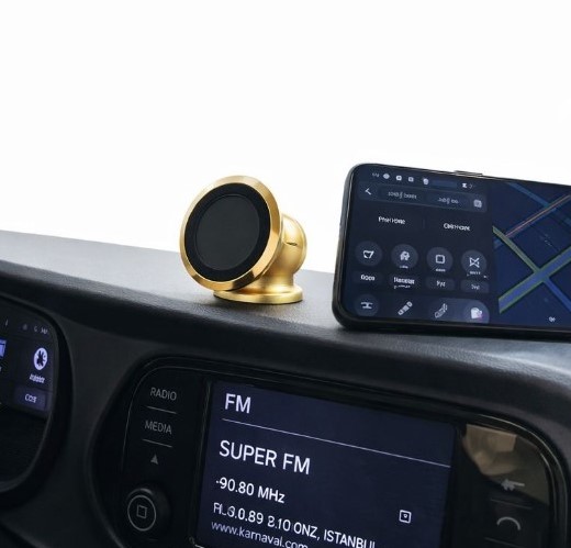 30 Adet Metal Telefon Tutucu Torpidoya Yapışan Mıknatıslı