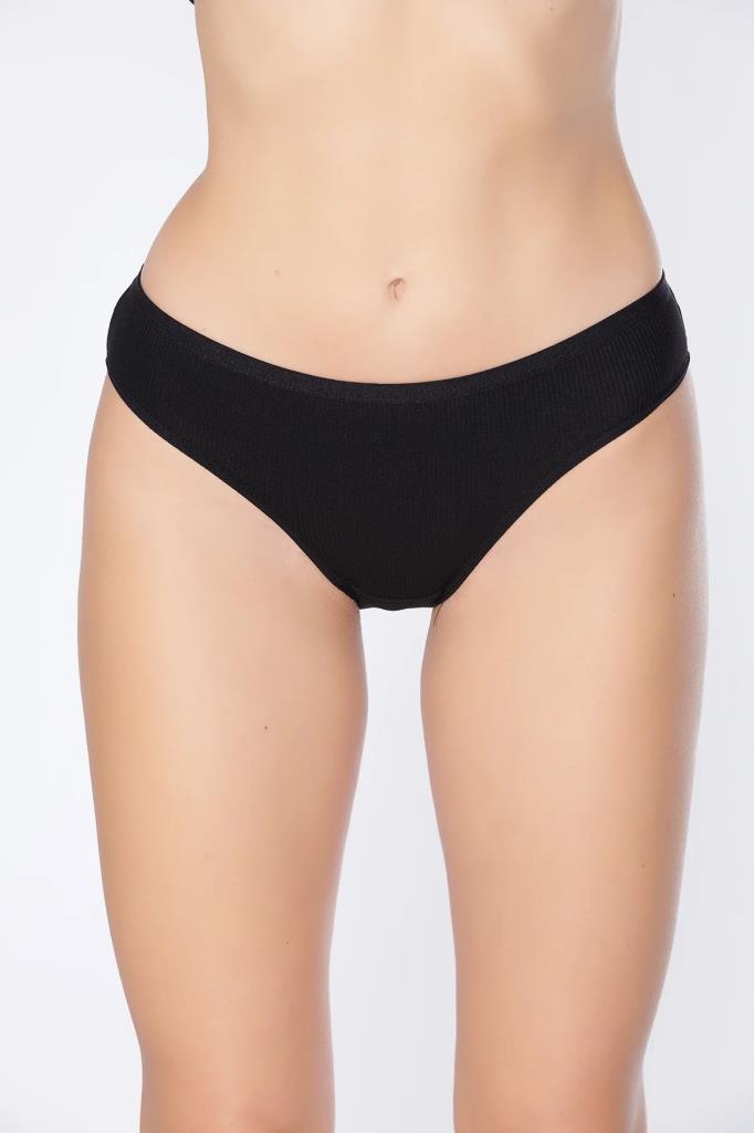 12 Adet Tutku Elit Bayan Bambu Kaşkorse Bikini Külot Karışık Renk