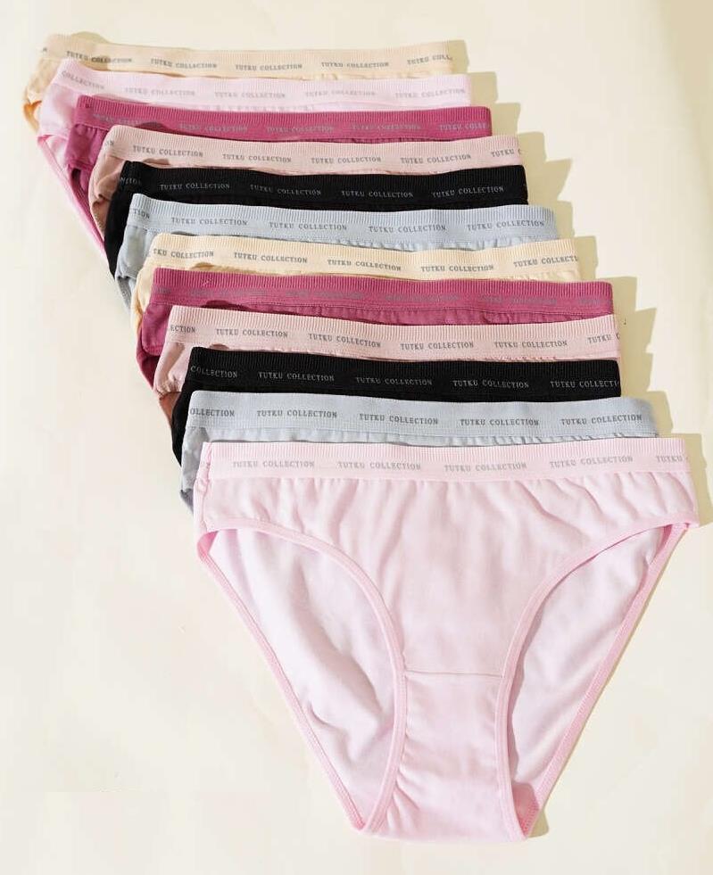 12 li Paket Tutku Bayan Perla Bikini Külot Karışık Renk