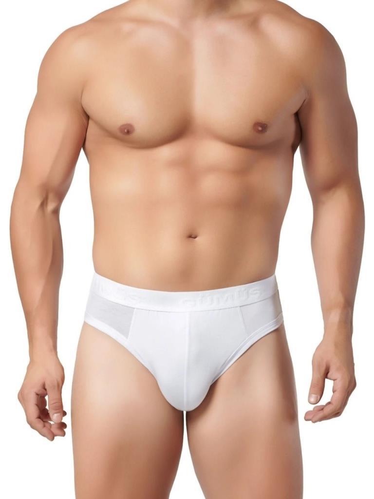 Gümüş Erkek Modal Elastan Kemerli Slip Külot 7008