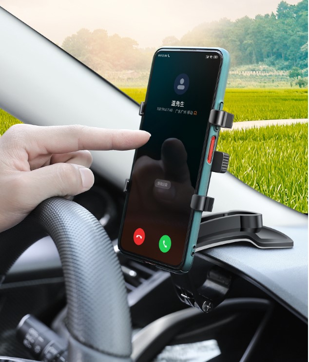 30 Adet Araba Gösterge Üstüne Takılan 360 Oynar Başlıklı Telefon Tutucu