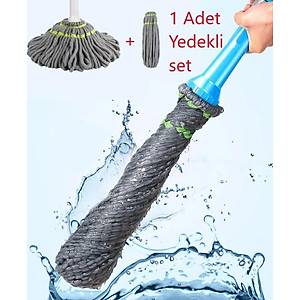 Kendinden S�kmal� B�k�ml� Mop Paspas Yedekli