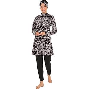 Form Angel Bayan B�y�k Beden Tam Kapal� Tesett�r Mayo 1730-2