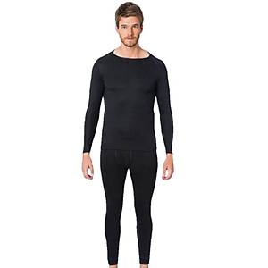 Donex Erkek K��l�k Termal Tak�m Alt �st ��lik Siyah