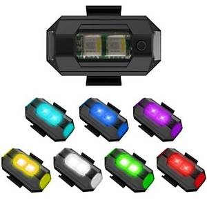 7 Renk Bisiklet Motosiklet Drone I���� �akarl� Lamba