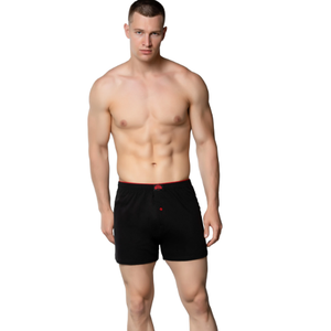 G�m�� Erkek Penye Boxer D�z Renkler Pamuklu Erkek Boxer 4020