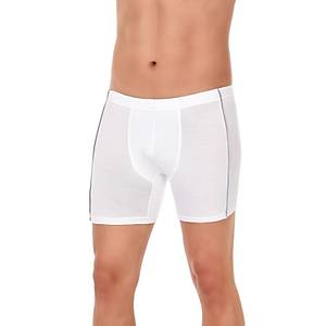 6 Adet Y�ld�z Erkek Likral� Modal Boxer Short Beyaz 105