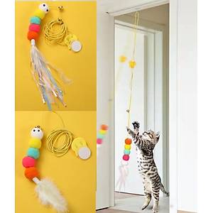 30 Adet Elastik Kendinden Yap��kanl� Solucan Kedi Oltas�