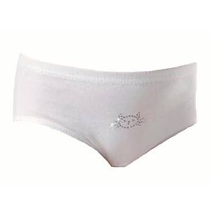 12 li Paket An�t Ribana K�z �ocuk Bato Ta�l� K�lot Beyaz 4602.1