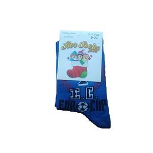 12 �ift Say�l Erkek �ocuk �orap 4 Mevsimlik