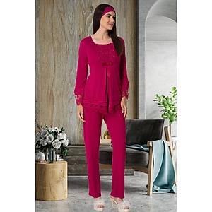 Mecit 1820 Fu�ya Lohusa Pijama Tak�m�