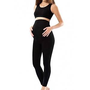 An�t 3273 Bayan Likral� Uzun Hamile Lohusa Tayt Siyah  