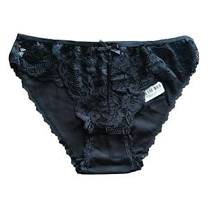 �zlem Dantelli Bikini K�lot Standart M Beden Kar���k Desen