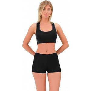 Argisa Bayan �ortlu Y�z�c� Mayo Siyah 5509