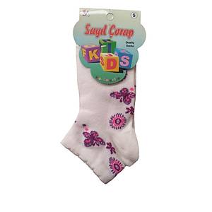 12 �ift Say�l K�z �ocuk Spor �orap K�sa Patik �orap