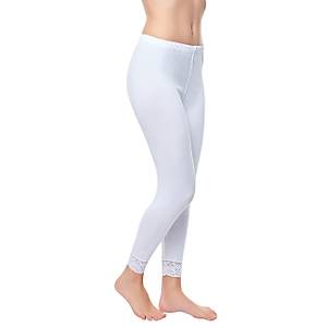 Tutku Bayan Uzun Dantelli Tayt Pamuklu �r�n Renk Se�enekli 0157