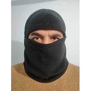 Erkek Polar Kar Maskesi Siyah