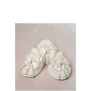 Mecit 312 Bayan Hamile Lohusa Ekru Fiyonklu Terlik Ta� Seti