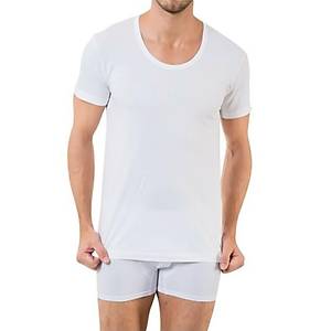 Nazar Y�ld�z Erkek Bisiklet Yaka Atlet Fanila Beyaz