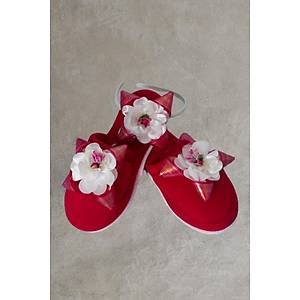 Mecit 0077 Bayan K�rm�z� Hamile Lohusa Terlik Ta� Seti