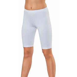 6 l� Paket Hmd Bayan Likral� K�sa Tayt Siyah-Ekru-Beyaz 4007-4008