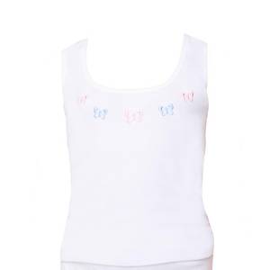 Tutku K�z �ocuk Geni� Ask�l� Atlet % 100 Pamuk