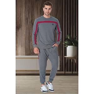 Mecit 2784 F�me B�y�k Beden Erkek Pijama Tak�m�