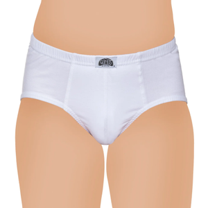 12 Adet G�m�� Erkek �ocuk K�lot Slip Beyaz 3032