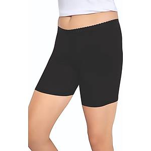 L�x Drm Bayan Bambu A�l� B�y�k Beden Diz �st� K�sa Tayt 3003