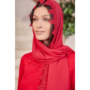 Mecit 0029 Bayan K�rm�z� �ifon �al