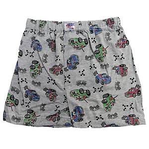 Sedef Y�ld�z Erkek �ocuk Desenli Penye Boxer
