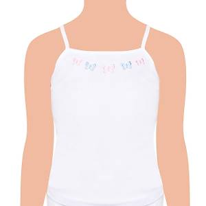 Tutku K�z �ocuk �p Ask�l� Atlet Beyaz % 100 Pamuk 1 Adet