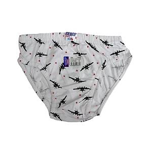 Sedef Y�ld�z Erkek �ocuk Desenli K�lot Slip Pamuklu