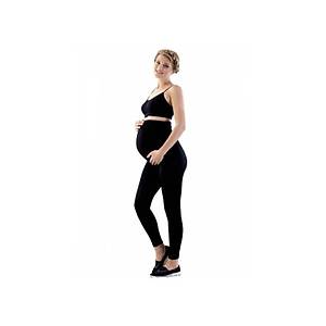 �mer Bayan Hamile Pamuklu Termal Tayt ��lik Siyah 4346