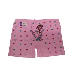 Sedef Y�ld�z K�z �ocuk Desenli Boxer �ort Boxer 1045