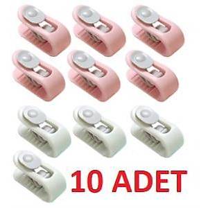30 Adet 10 lu Paket Mandall� Yorgan Sabitleme Klipsi