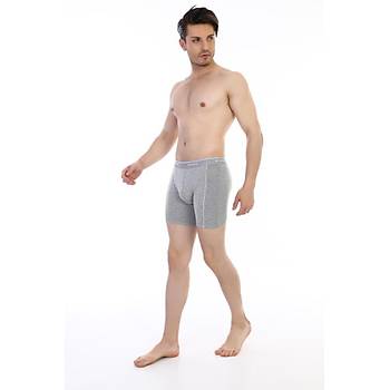 6 Adet �ift Kaplan Erkek Elastanl� Biyeli Boxer 855