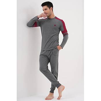 Mecit 2990 Erkek Fme Uzun Kollu Pijama Takm